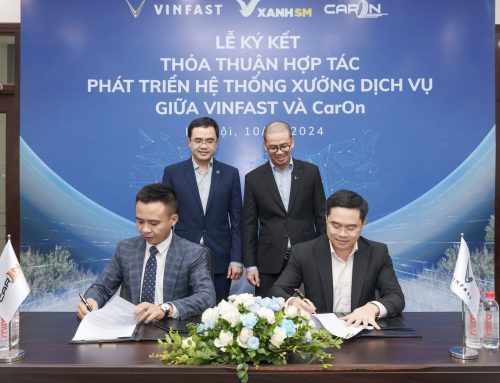 VINFAST HỢP TÁC VỚI CARON MỞ CHUỖI XƯỞNG DỊCH VỤ XE ĐIỆN TRÊN TOÀN QUỐC